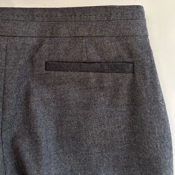 Ted Baker London Gray Wool Blend Lined Straight Leg Pants Size 2 - Picture 4 of 12
